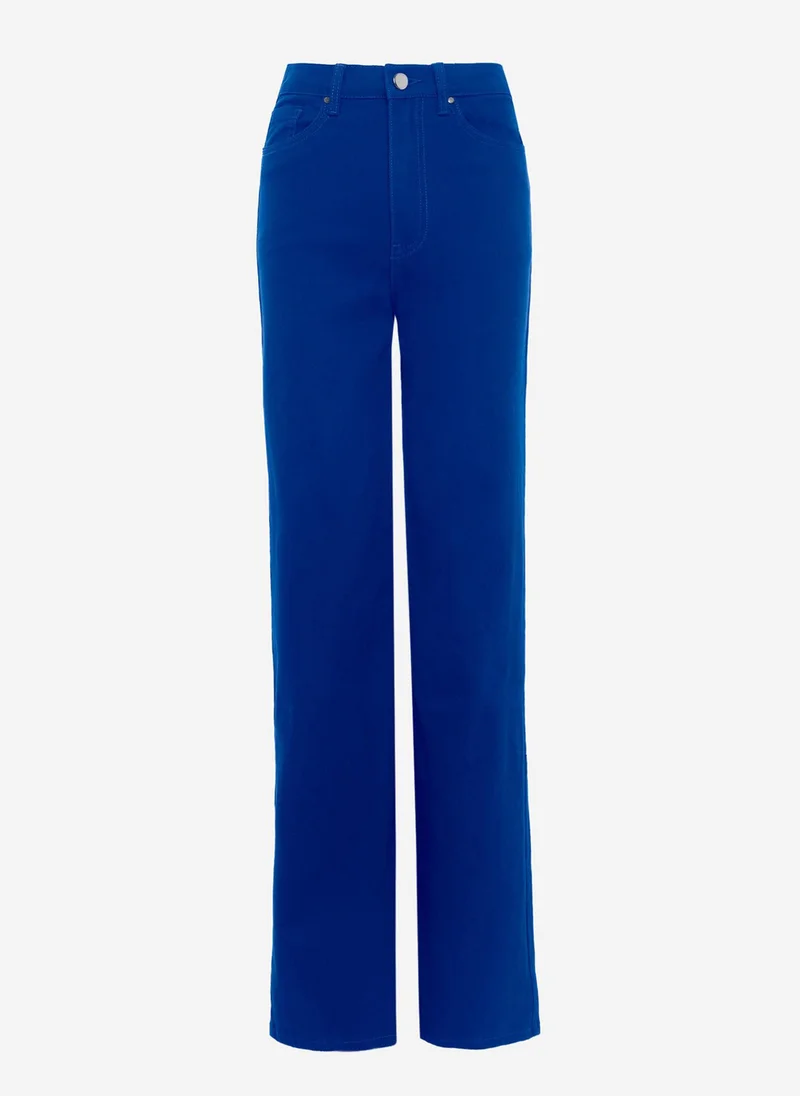Lichi High-waisted relaxed fit jeans